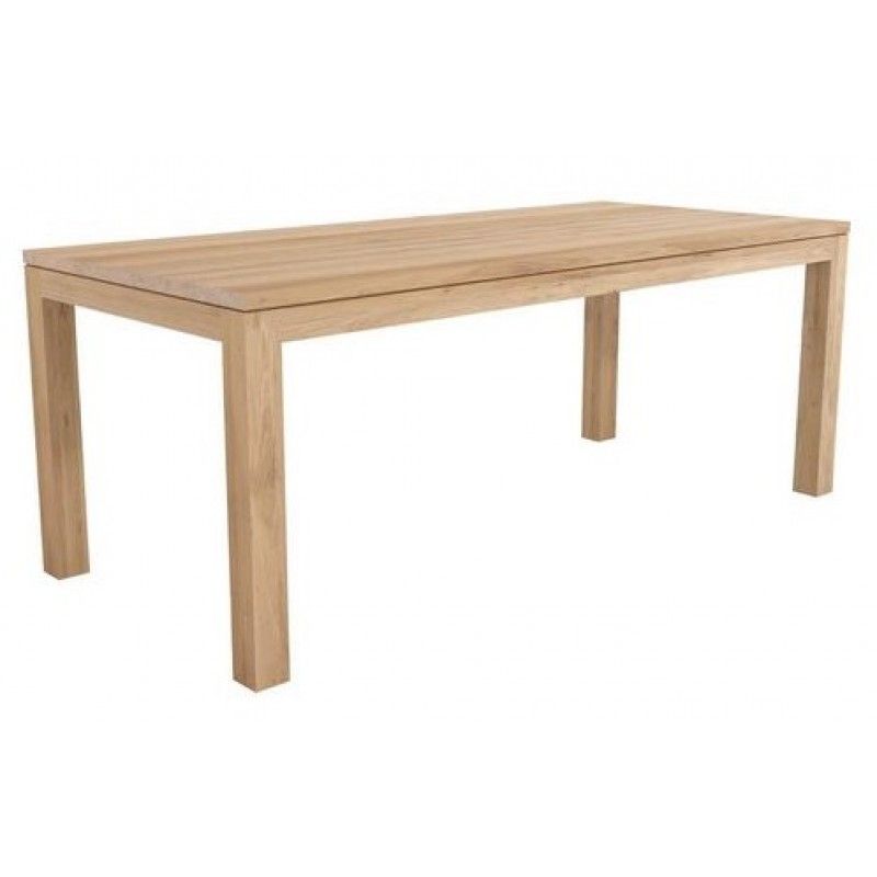 Обеденный стол Oak Straight dining table 200